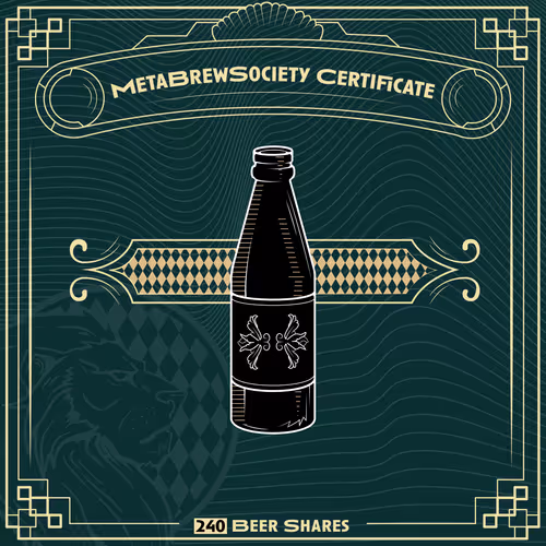 MetaBrewSociety Genesis Certificate #333