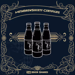 MetaBrewSociety Genesis Certificate #55