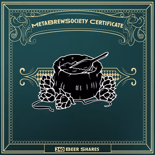 Metabrewsociety Genesis Certificate