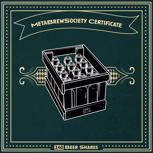 MetaBrewSociety Genesis Certificate #1208