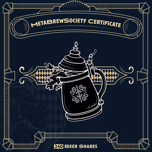 MetaBrewSociety Genesis Certificate #1016