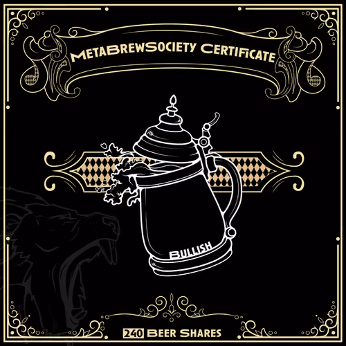 MetaBrewSociety Genesis Certificate #322