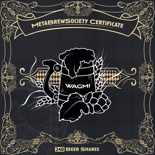 MetaBrewSociety Genesis Certificate #797
