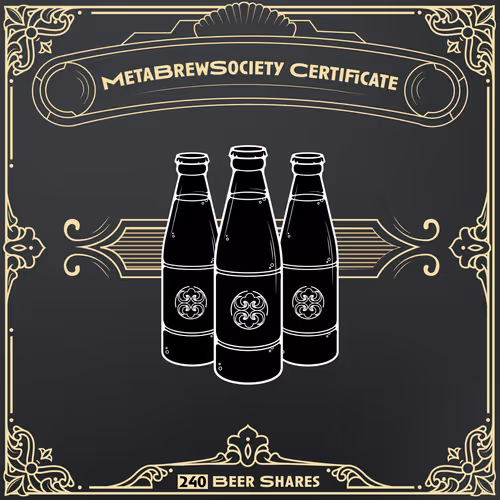 Metabrewsociety Genesis Certificate