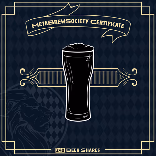 Metabrewsociety Genesis Certificate