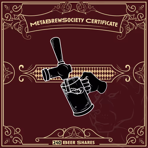 MetaBrewSociety Genesis Certificate #1004
