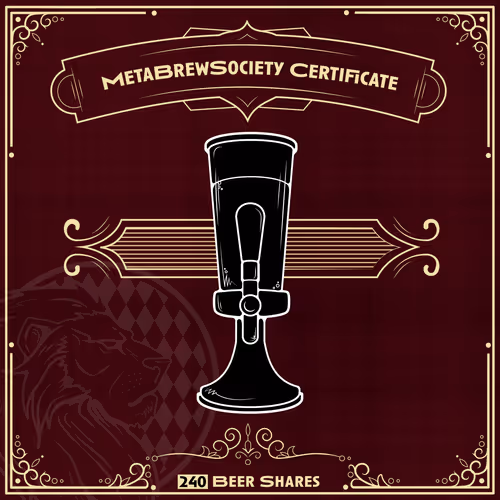 MetaBrewSociety Genesis Certificate #663