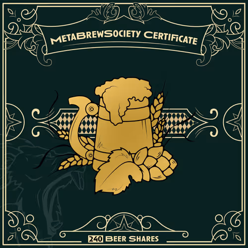 Metabrewsociety Genesis Certificate