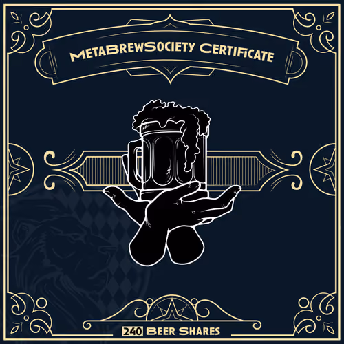 MetaBrewSociety Genesis Certificate #33