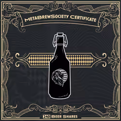 MetaBrewSociety Genesis Certificate #875