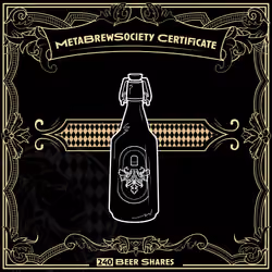 MetaBrewSociety Genesis Certificate #1174