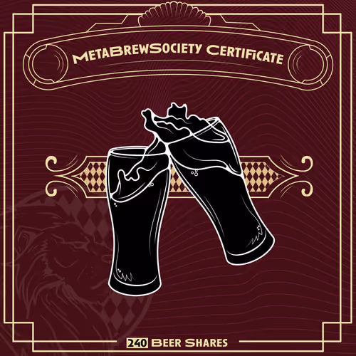 MetaBrewSociety Genesis Certificate #421