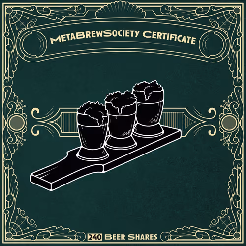 MetaBrewSociety Genesis Certificate #789