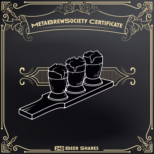 Metabrewsociety Genesis Certificate