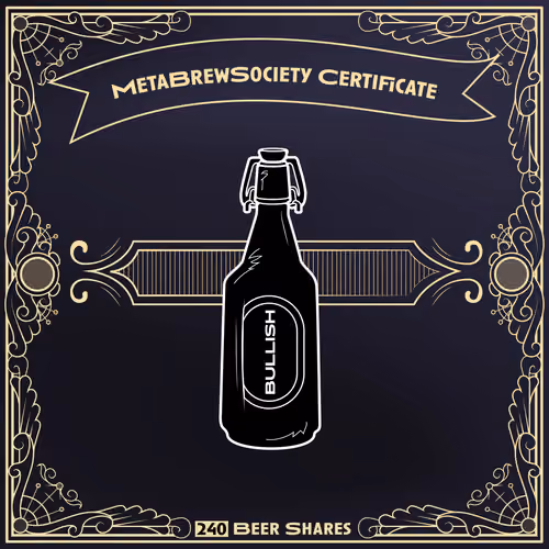 MetaBrewSociety Genesis Certificate #238