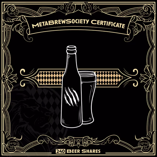 MetaBrewSociety Genesis Certificate #340