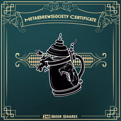 MetaBrewSociety Genesis Certificate #83