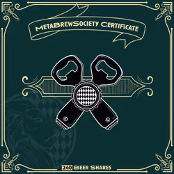 MetaBrewSociety Genesis Certificate #874