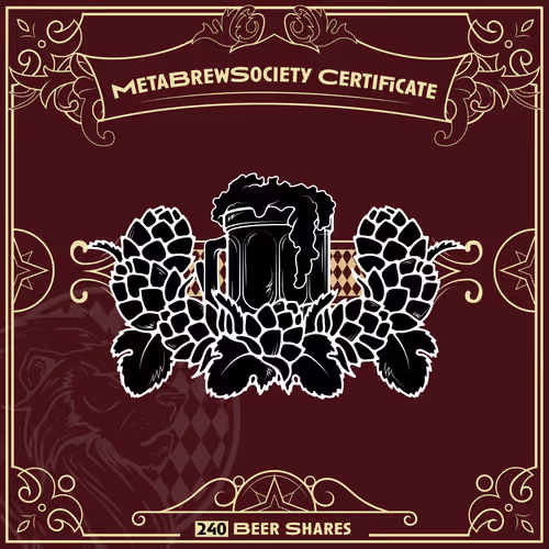 MetaBrewSociety Genesis Certificate #866