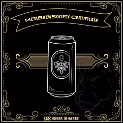MetaBrewSociety Genesis Certificate #1143