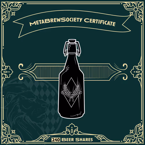 Metabrewsociety Genesis Certificate