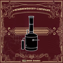MetaBrewSociety Genesis Certificate #670