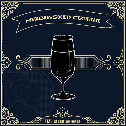 MetaBrewSociety Genesis Certificate #675