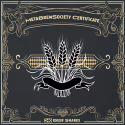 MetaBrewSociety Genesis Certificate #138