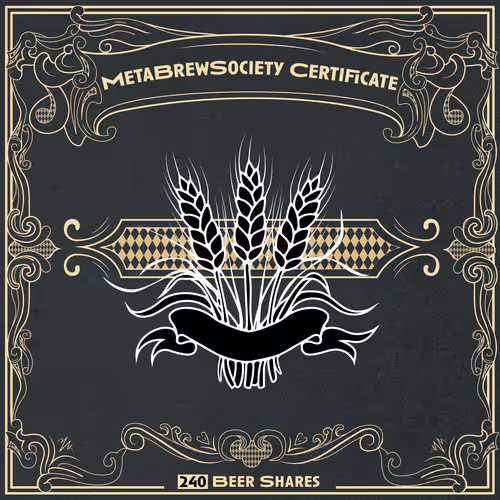 MetaBrewSociety Genesis Certificate #138