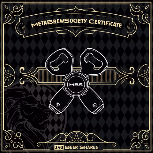 Metabrewsociety Genesis Certificate