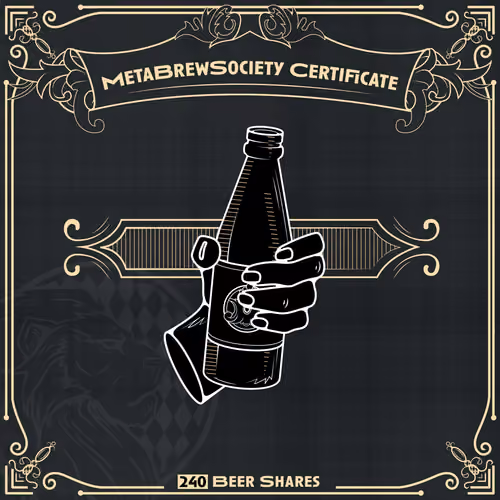 MetaBrewSociety Genesis Certificate #588