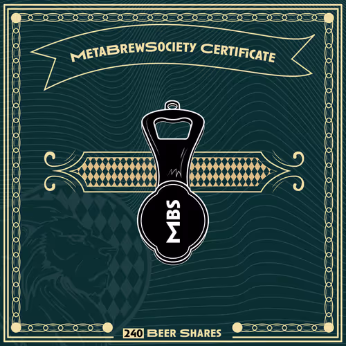 Metabrewsociety Genesis Certificate