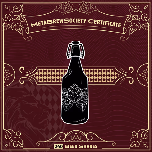 Metabrewsociety Genesis Certificate