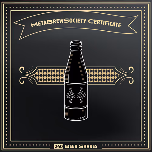 MetaBrewSociety Genesis Certificate #704