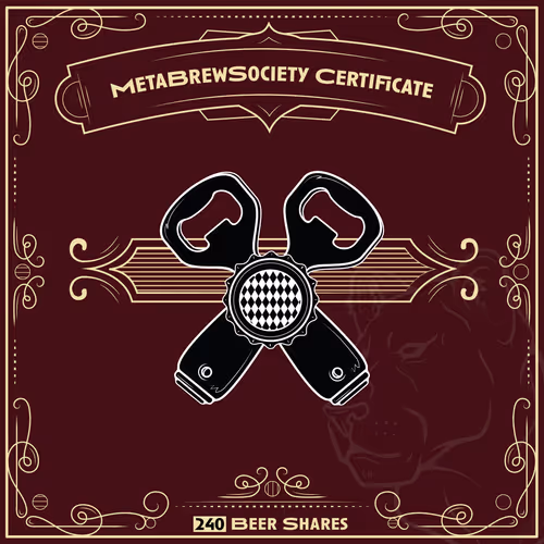 Metabrewsociety Genesis Certificate