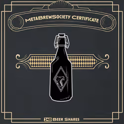 MetaBrewSociety Genesis Certificate #98