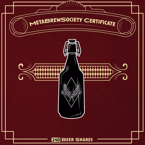 MetaBrewSociety Genesis Certificate #903