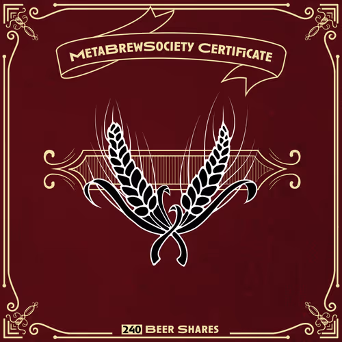 Metabrewsociety Genesis Certificate