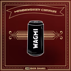MetaBrewSociety Genesis Certificate #1277