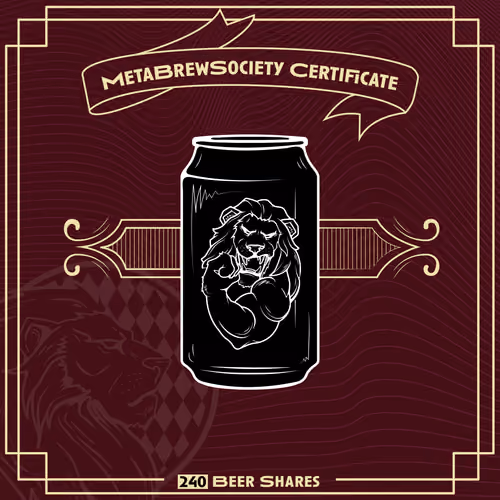 MetaBrewSociety Genesis Certificate #396