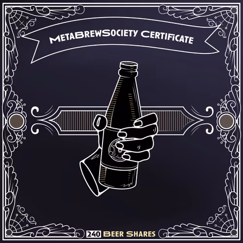 MetaBrewSociety Genesis Certificate #1237