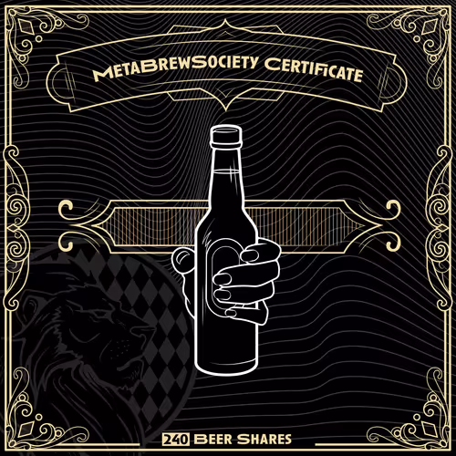 Metabrewsociety Genesis Certificate