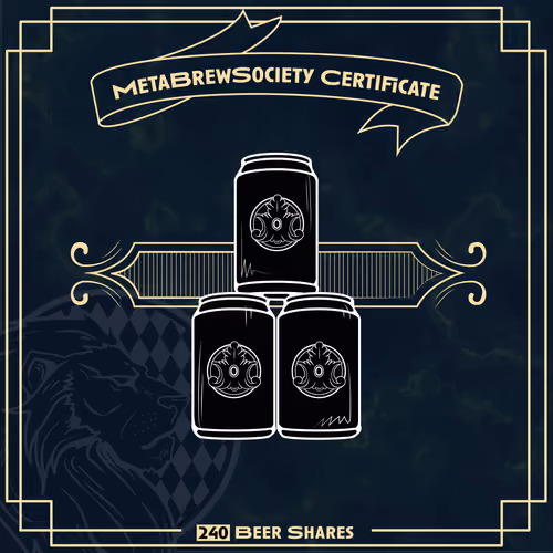 MetaBrewSociety Genesis Certificate #268