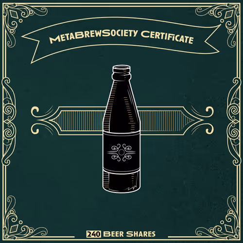 Metabrewsociety Genesis Certificate