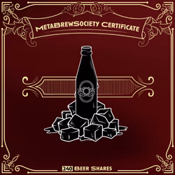 MetaBrewSociety Genesis Certificate #12