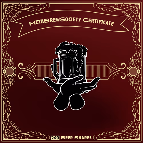 Metabrewsociety Genesis Certificate