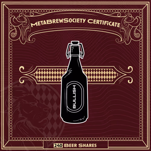 Metabrewsociety Genesis Certificate