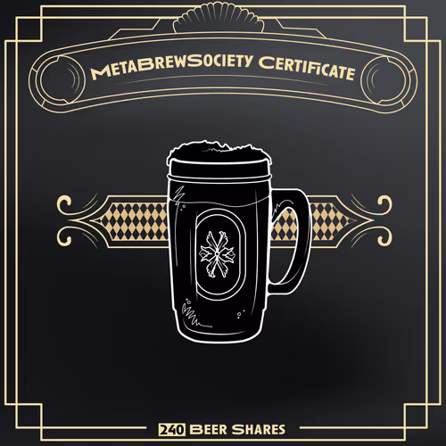 MetaBrewSociety Genesis Certificate #541