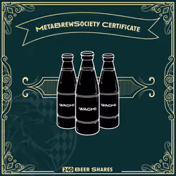 MetaBrewSociety Genesis Certificate #129