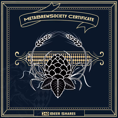 MetaBrewSociety Genesis Certificate #97